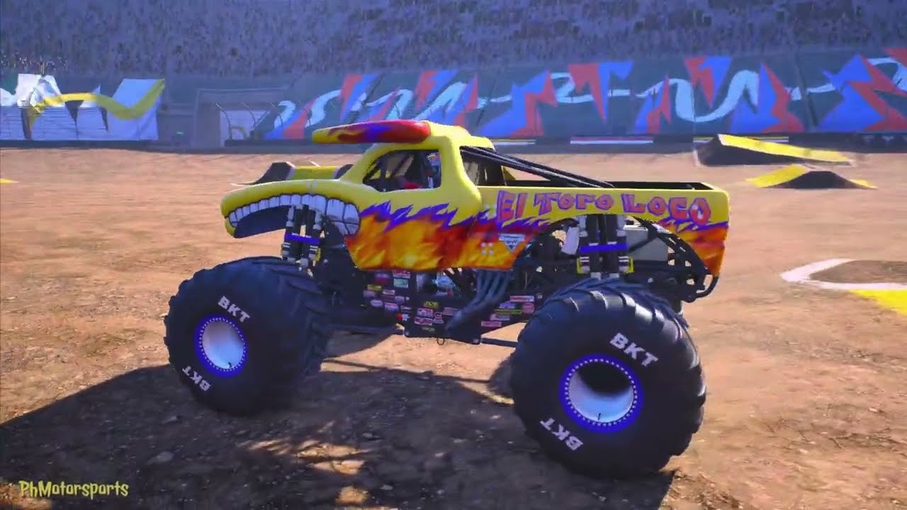 Monster Jam showdown gameplay playstation freestyles