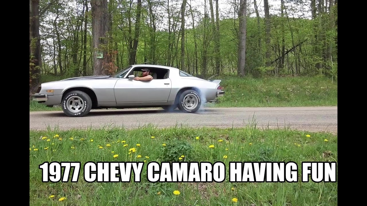 1977 Chevy Camaro Having Fun