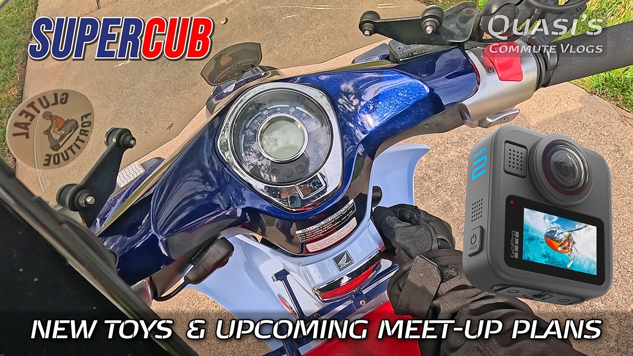 VLOG: Super Cub commute & upcoming meet-up plans