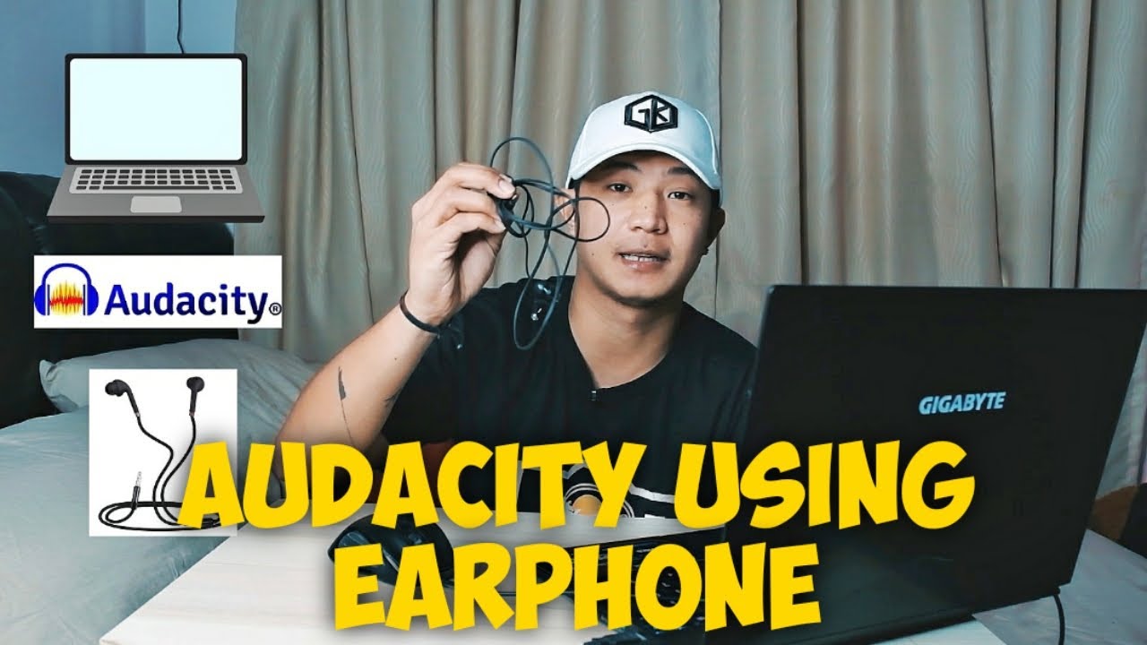 AUDACITY using Earphone