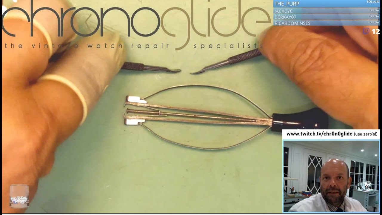 Watchmaking Tools - Presto Tool - Short - Removing hands