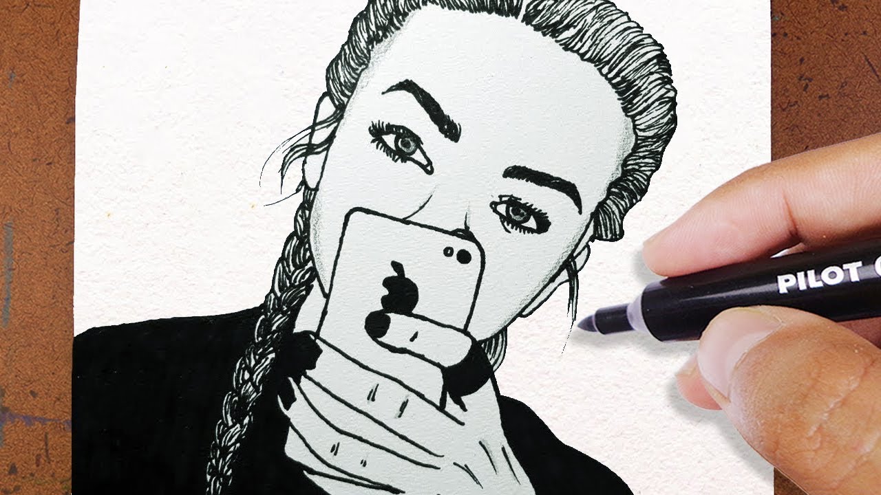 COMO DESENHAR UMA GAROTA TUMBLR, ✬ VAMOS DESENHAR ✬