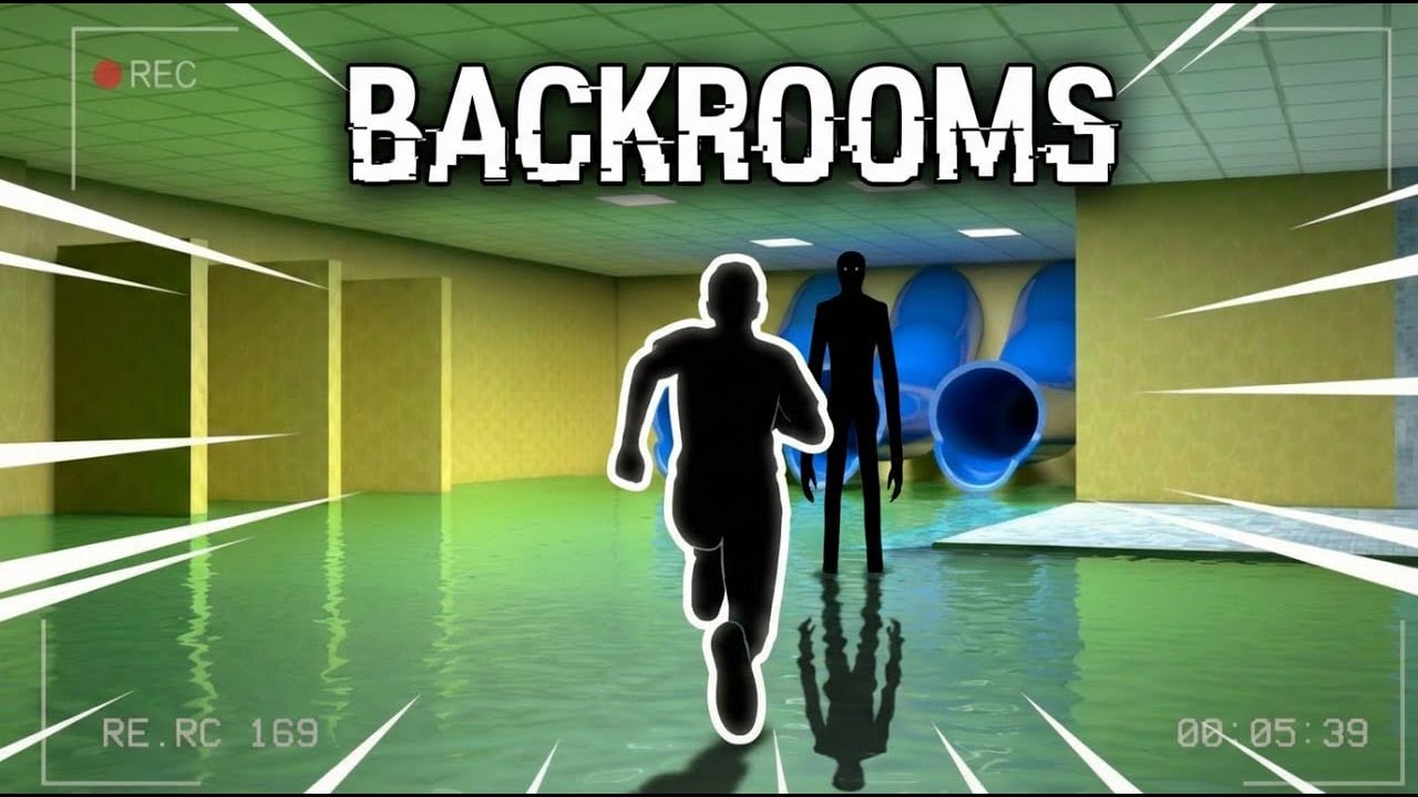BACKROOMS RUN! Immersive Interactive Warm Up ⚠️  / POV Horror Game 🏃‍♂️💨 | Viral Interactive Game