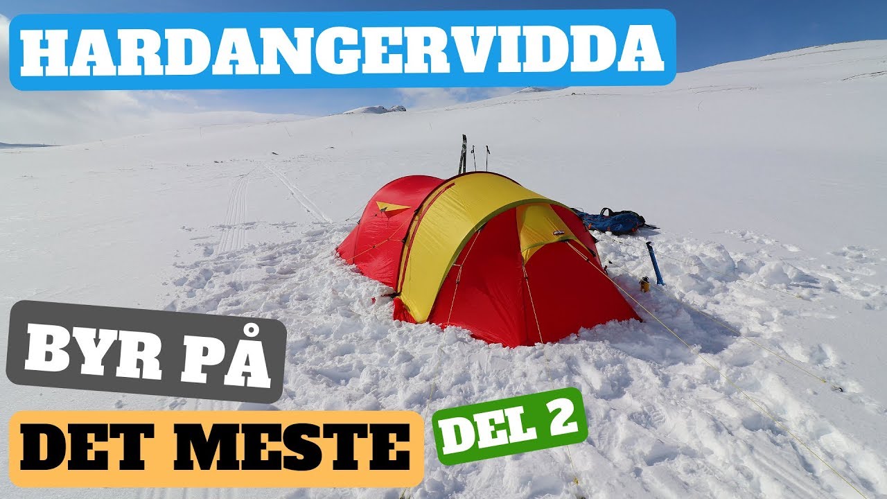 Friluftsliv - Hardangervidda 2019 Fagerheim - Heinseter - Rauhelleren Del 2