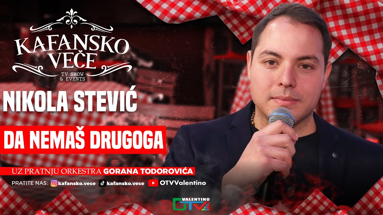 NIKOLA STEVIC I ORK GORANA TODOROVICA - DA NEMAS DRUGOGA | UZIVO | 2025  | KAFANSKO VECE