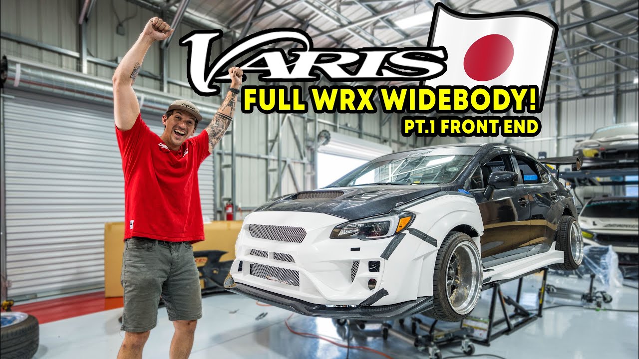 Installing a JDM Varis Widebody on My WRX! Pt. 1 FRONT END