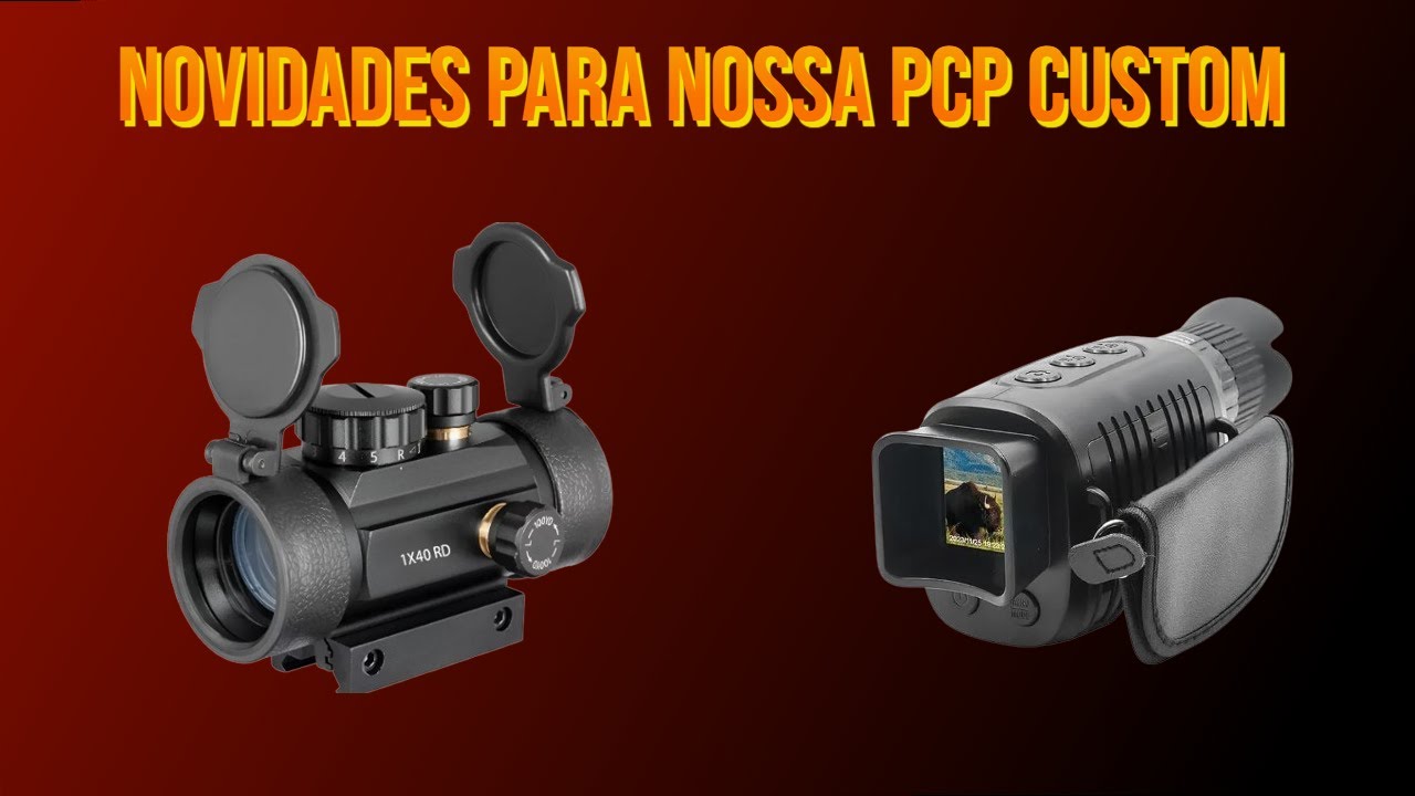 REDDOT 1X40 E VISÃO NOTURNA PARA PCP CUSTOM!
