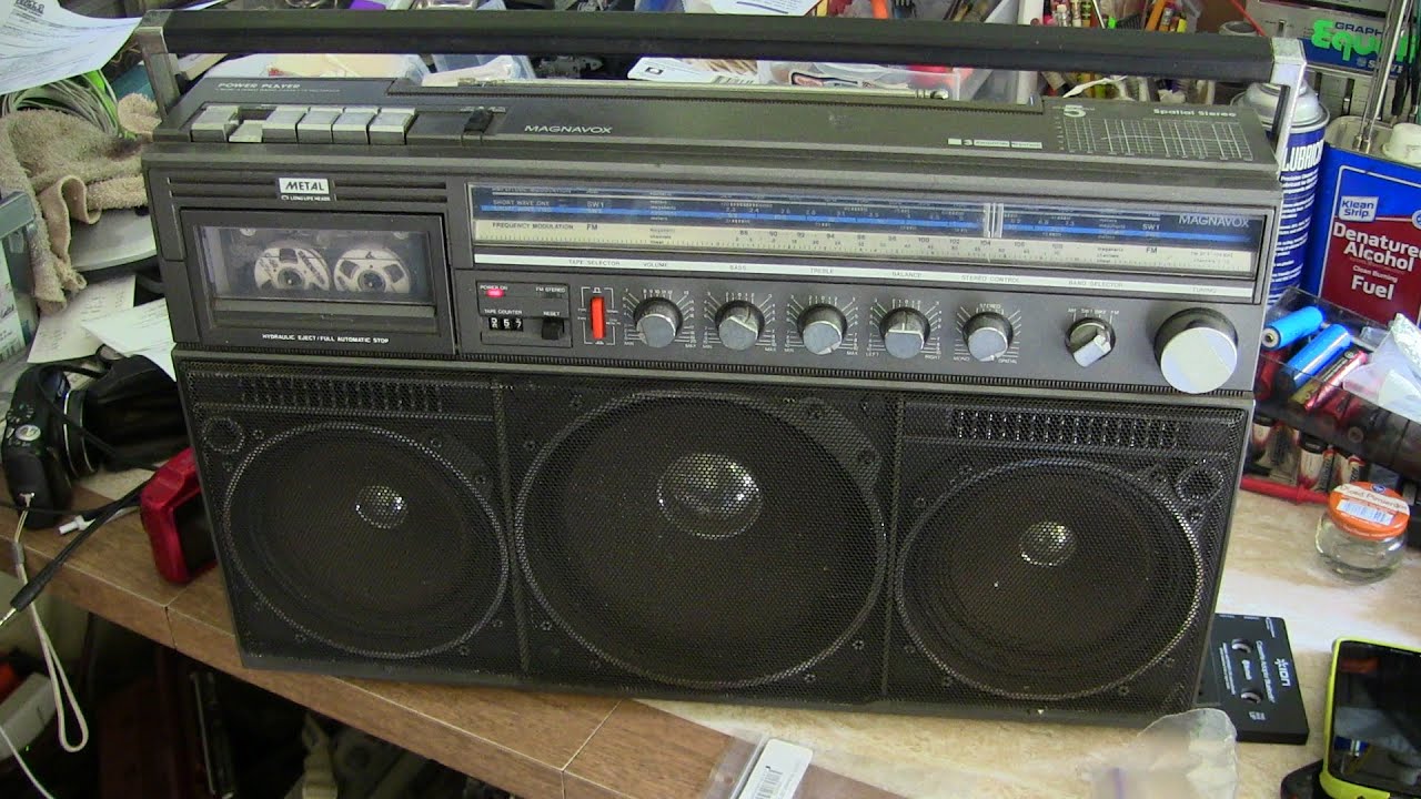 Magnavox D8443 cassette play Bluetooth update review how to repair Orange gear September 2023