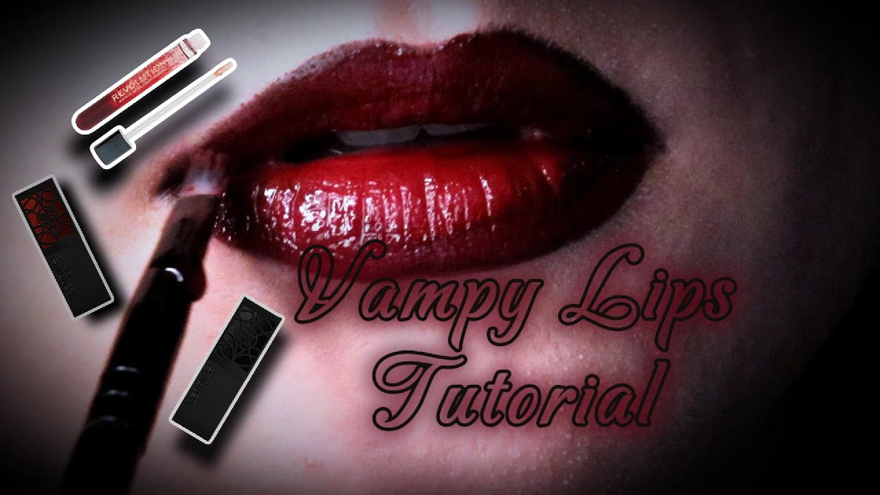 🩸🦇Quick VAMPY LIPS 🫦🩸 Tutorial 