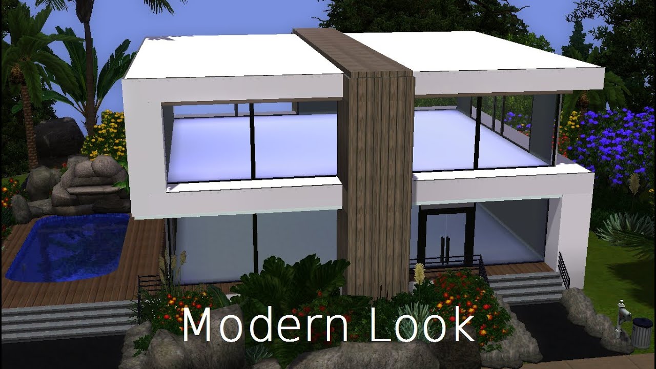 The sims 3 house building│Modern Look [HD]