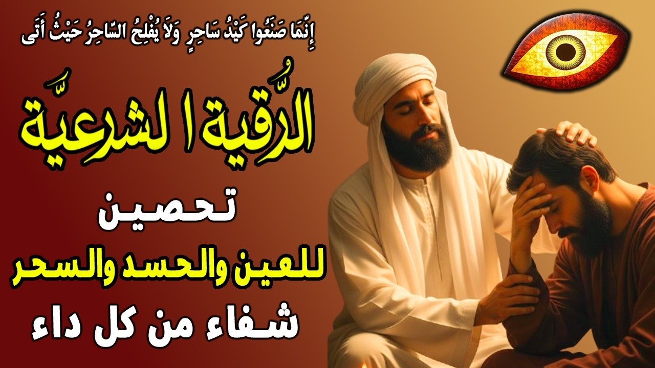 شاهد خروج الحسد والعين والهم والغم والأمراض من جسمك بعد سماع لهذا الحرز المبارك- وراقب النتيجة