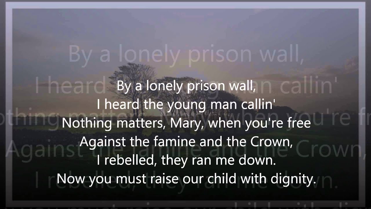 The Fields Of Athenry (With Lyrics) - The New Barleycorn