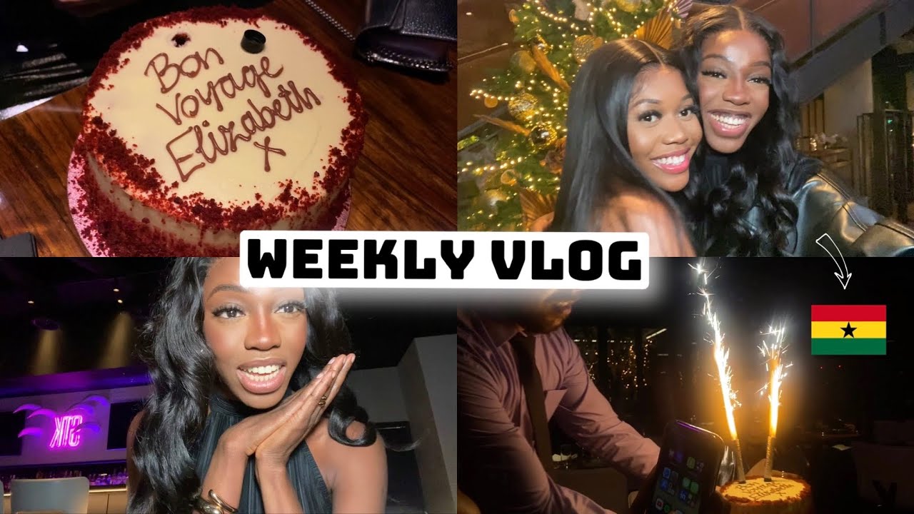 WEEKLY VLOG | Surprise Leaving Dinner… Moving to Ghana?? #ghana #ghanavlog