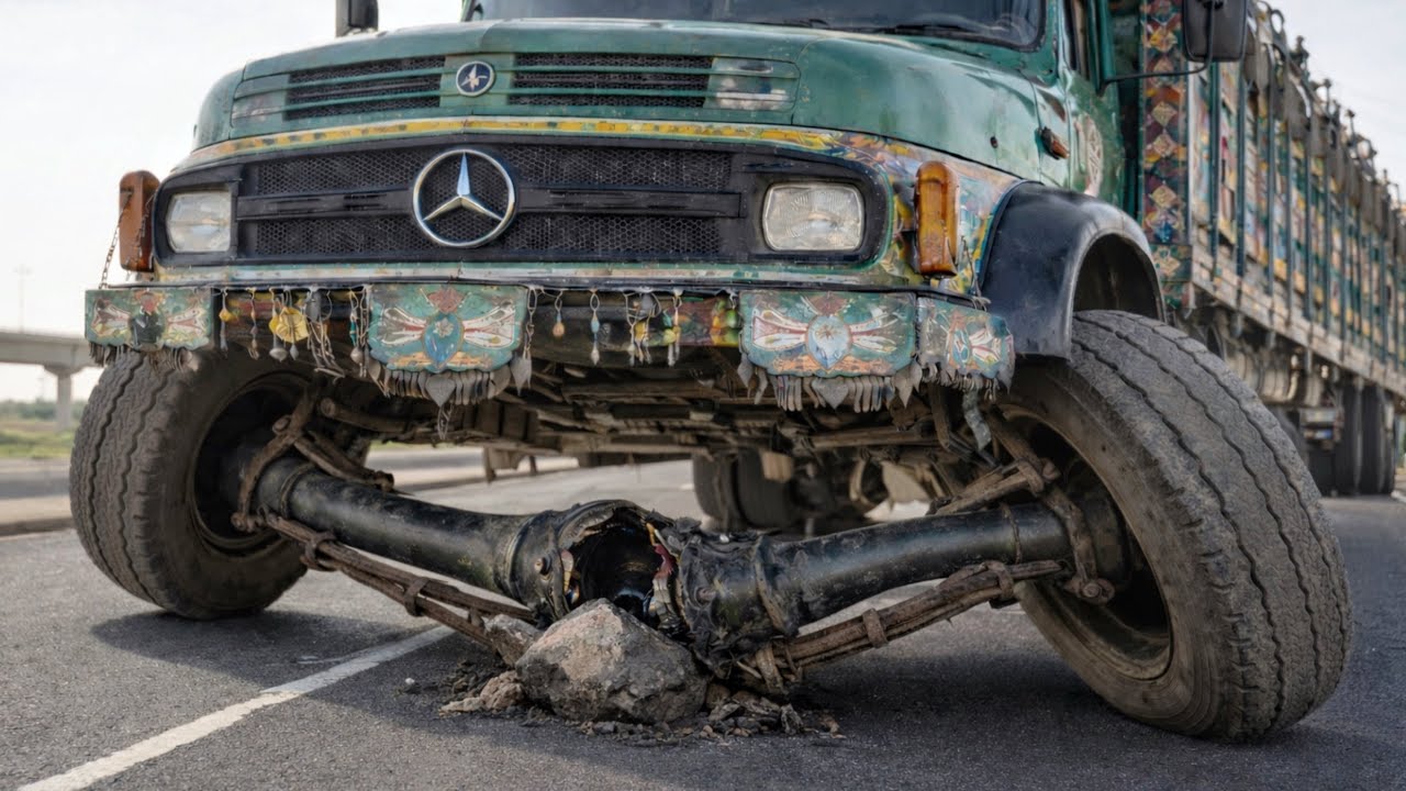 Mercedes Truck Axle | Full Repairing Process 