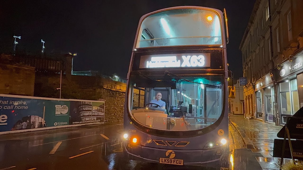 *Screaming Cooling Fan * |First Huddersfield| 37800 LK59 FCU|Volvo B9TL Wright Gemini| Service X63 