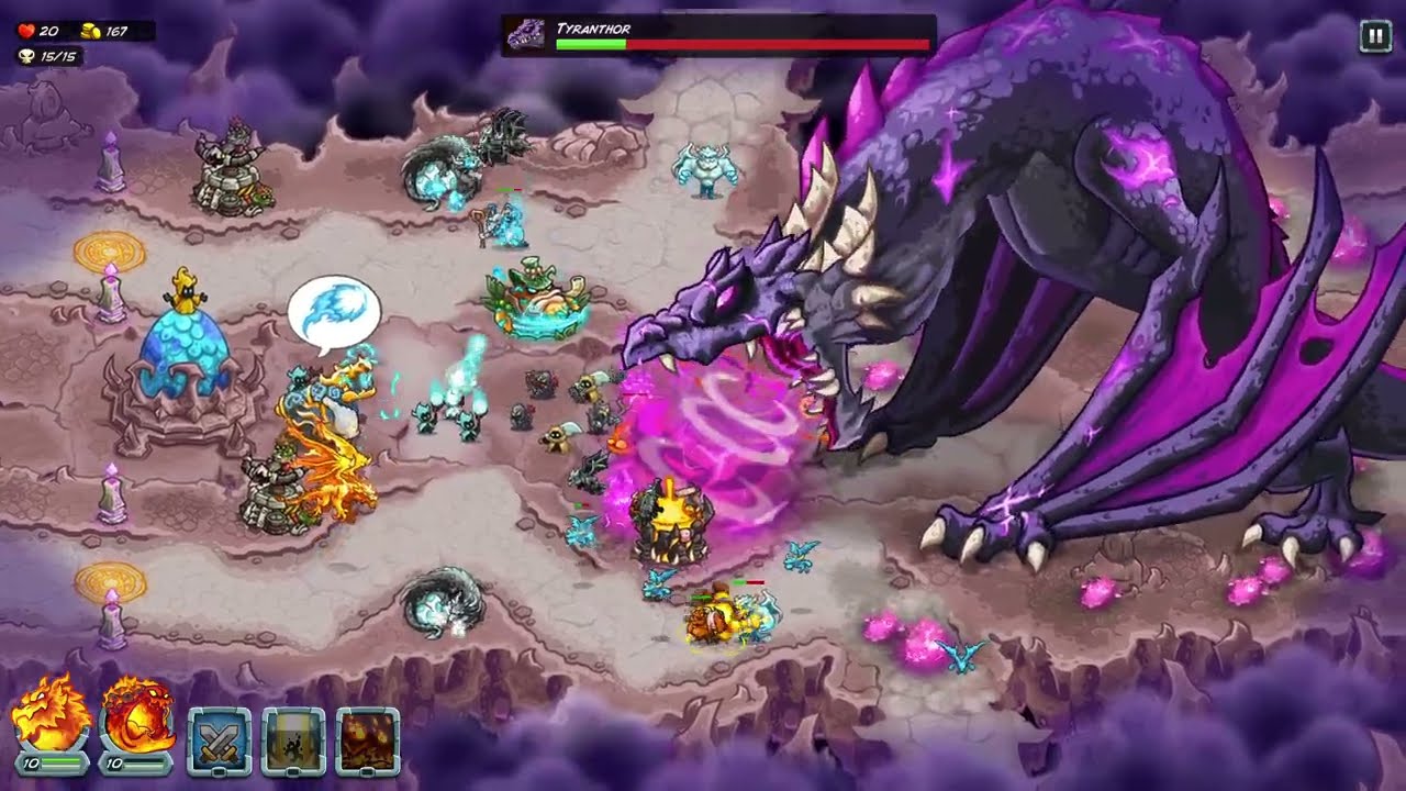 Kingdom Rush Alliance | Dragon Wars DLC | Crown Of The Cloud Realm | Impossible (Campaign)