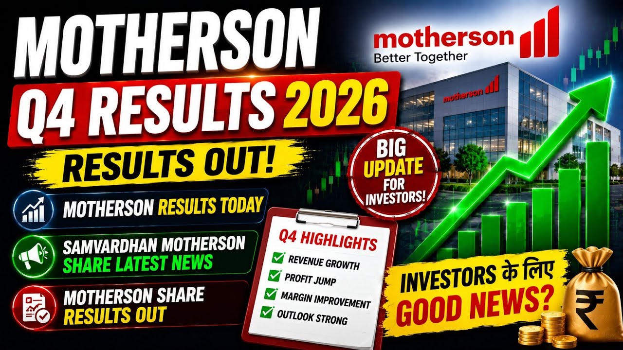 MOTHERSON Q4 Results 2026 🔥 Big Update For Investors!#Motherson #MothersonResults #StockMarket