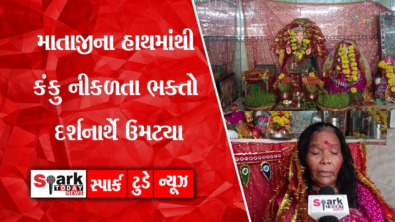 માતાજીના હાથમાંથી કંકુ નીકળતા ભક્તો દર્શનાર્થે ઉમટ્યા 2025 | Spark Today News Vadodara