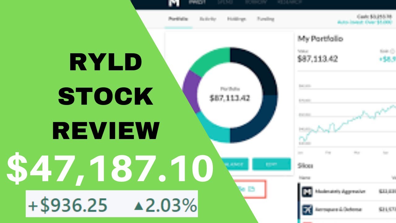 RYLD Monthly Dividend ETF Review I M1 Finance Ep. 15