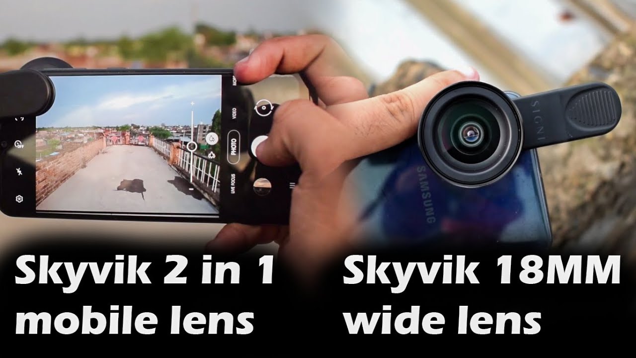 Skyvik 18MM Wide angle VS Skyvik  2 in 1 Mobile lens | 10 Differences