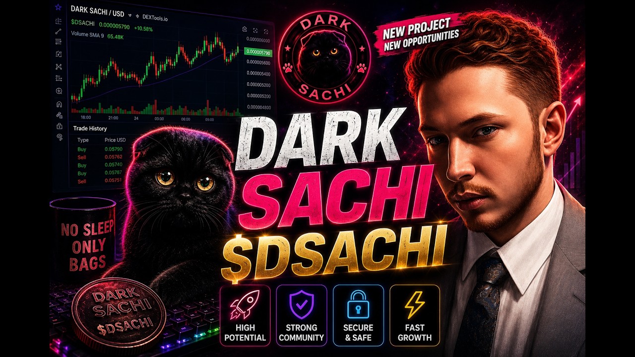 DARK SACHI ($DSACHI) Explained | Is This the Next Big Crypto Community Project?