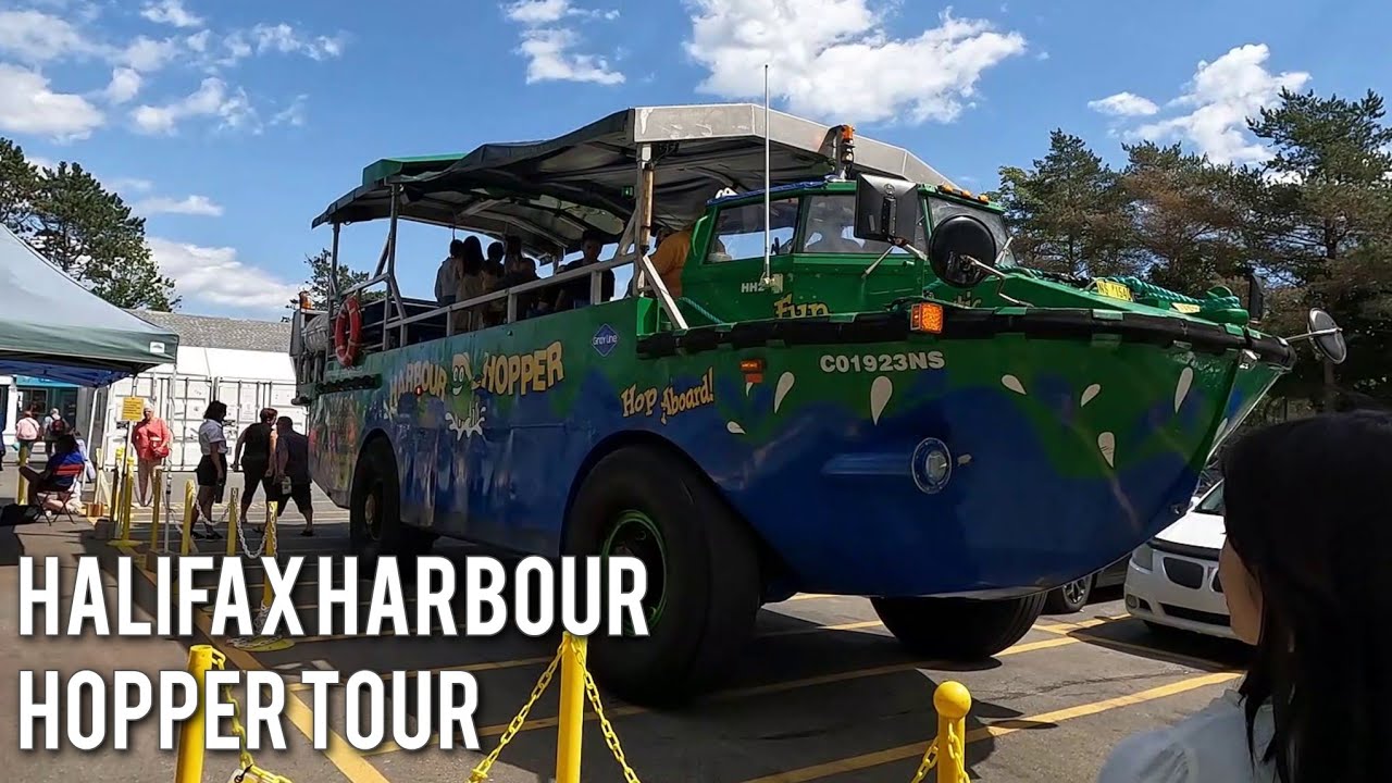 Harbour Hopper Land and Water Amphibious Boat Tour - Halifax, Nova Scotia, Canada
