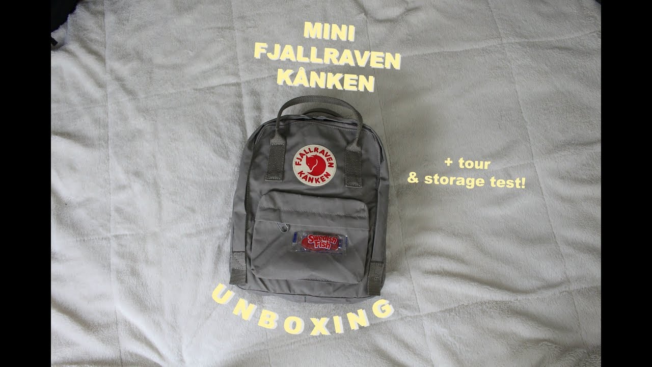 UNBOXING &mdash; Fjallraven K&aring;nken Mini