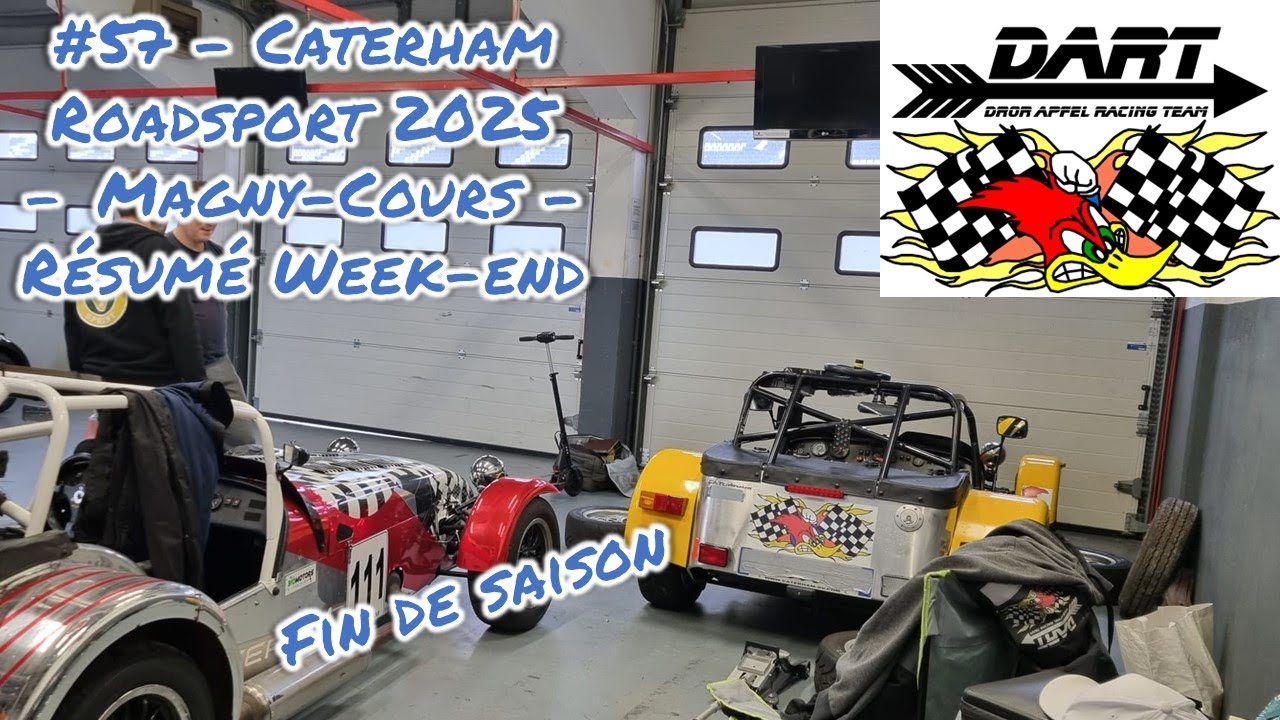 DART #57 Caterham Roadsport 2025   Résumé Magny Cours