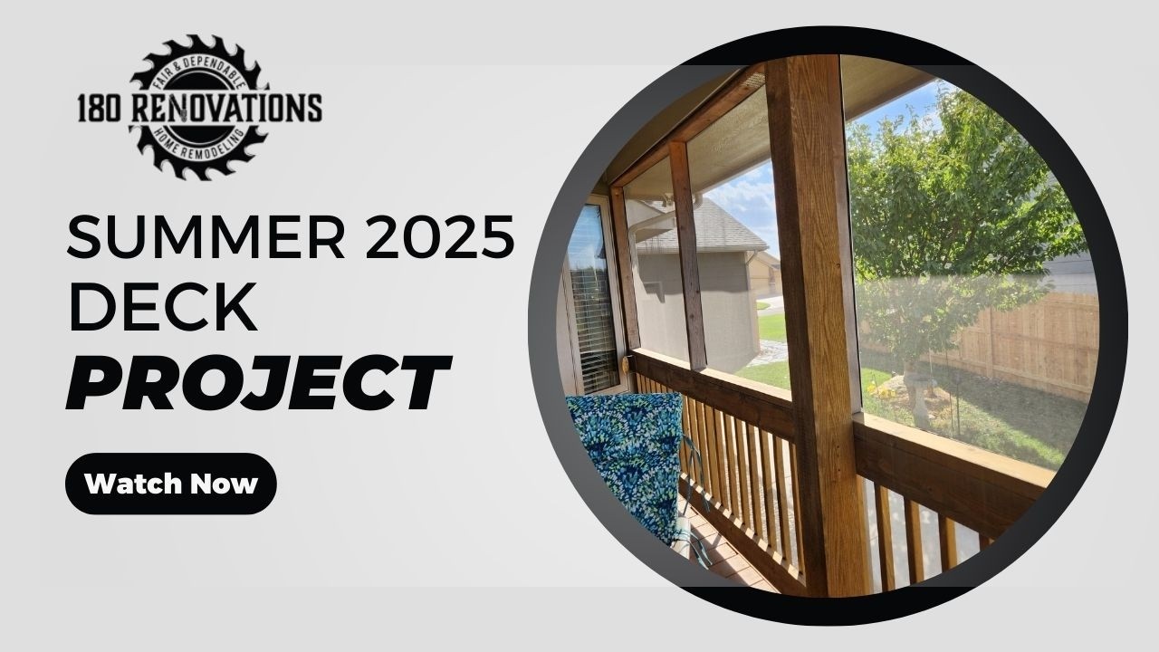 180 Renovations Summer 2025 Deck Project | Custom Deck Design, Build & Restoration