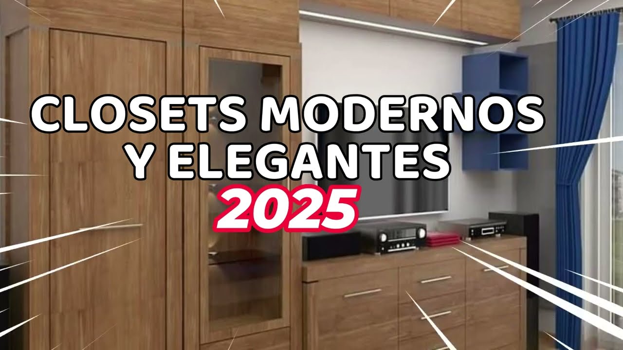 Catalogo de closets modernos que todos quieren en 2025 / Tendencias en CLOSETS MODERNOS