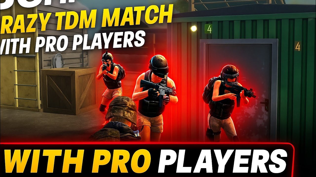 I Faced PRO TDM Players in BGMI... and Got DESTROYED 😭🔥 | Intense Warehouse Match