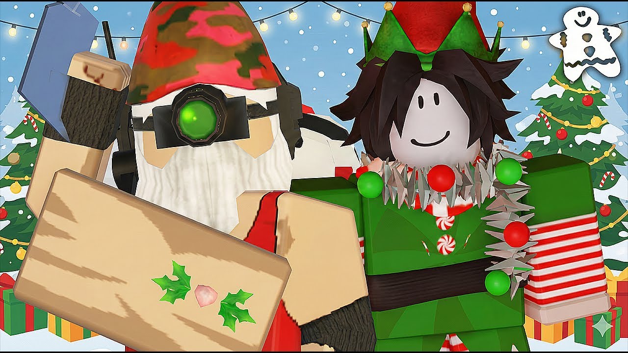 GUEST1337 TOUGH SANTA e TWO TIME SUPER STABBY ELF do EVENTO DE NATAL do FORSAKEN