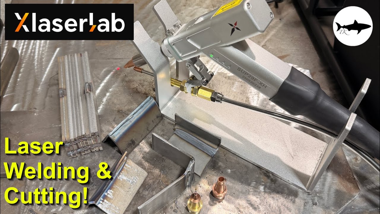 Тестирование лазерного сварочного/резака XLaserLab X1 Pro для изготовления ножей!