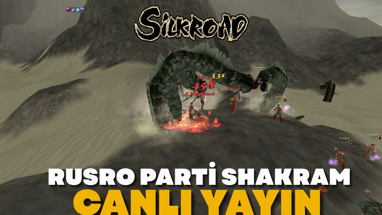 Silkroad Online - RUSRO (Chronos) | PARTİ SHAKRAMDA KASIYORR...  Sıfırdan Parti Serisi #6