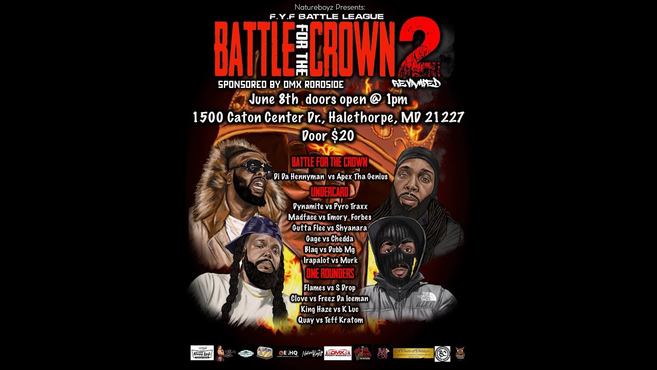 FYF Battle League Presents Battle 4 The Crown 2 Revamped Madface vs Emory Forbes