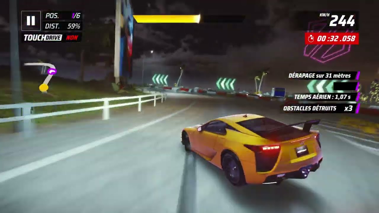 Asphalt Legends LP showcase Lexus Lfa *50.7 ref run*