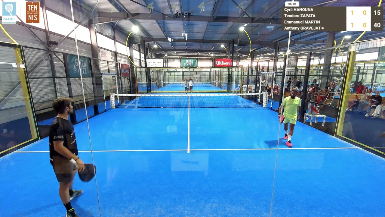 FFT Padel Tour 2023 - Hanouna / Zapata vs Martin / Gravejat