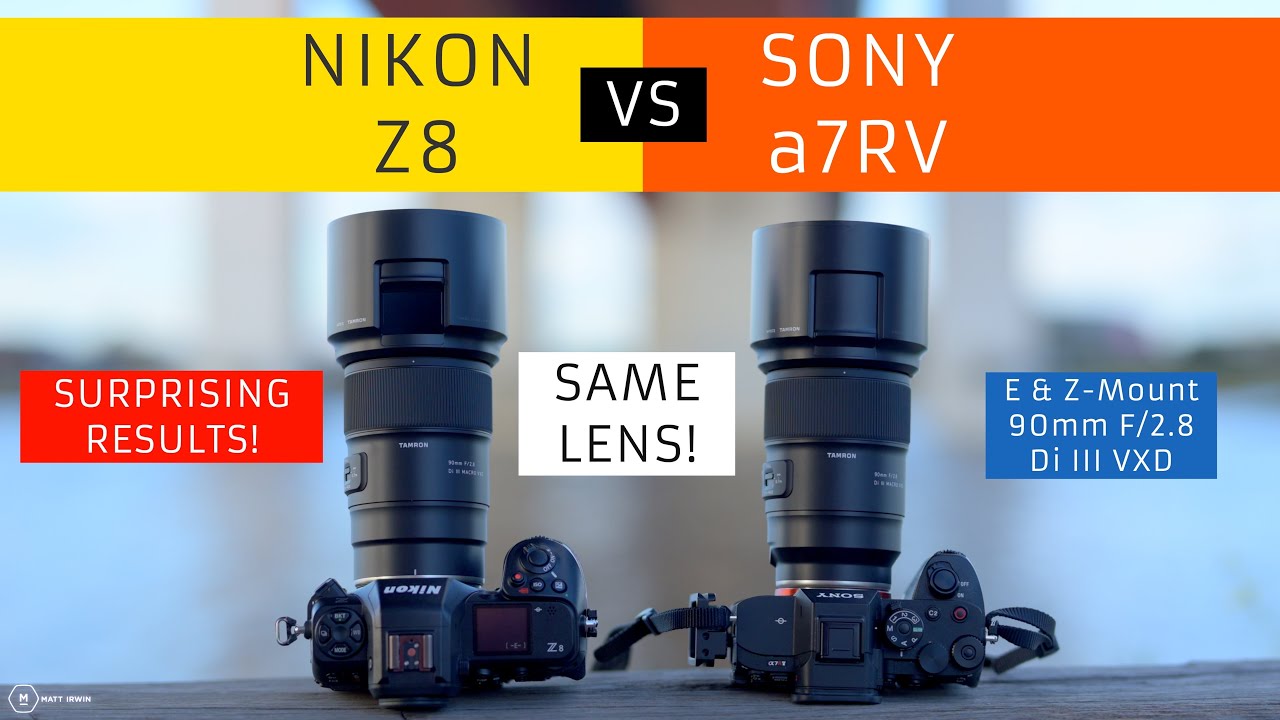 Большой сюрприз | Nikon Z8 против Sony a7RV | Тот же Tamron 90mm f/2.8 — не то, что я ожидал! | М...