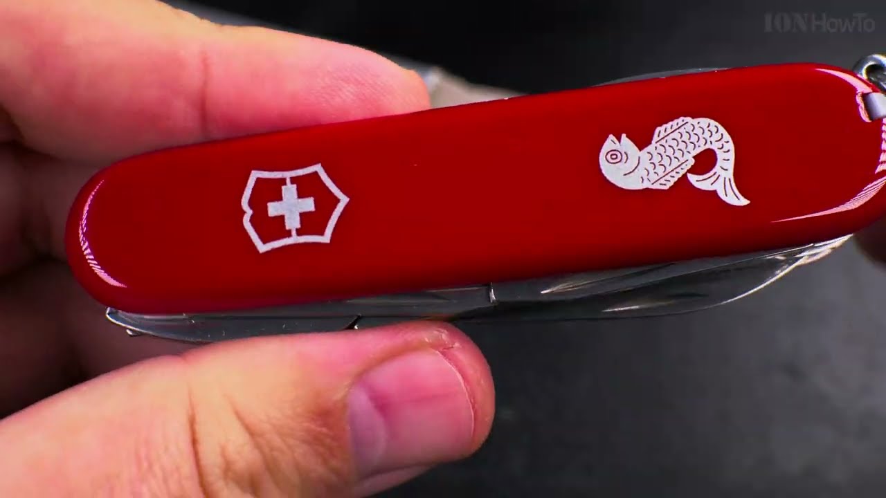 Extended Victorinox Angler Swiss Army Knife