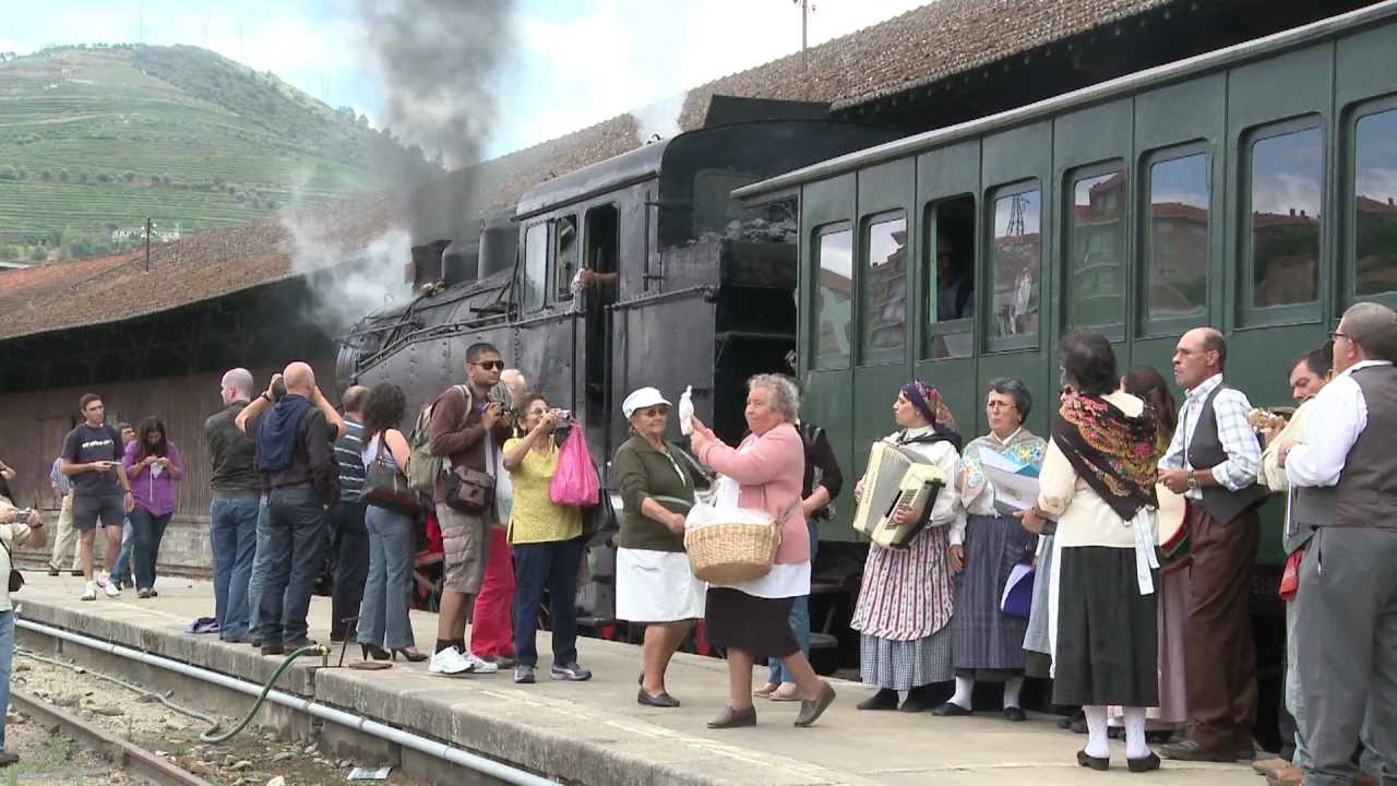 O comboio histórico a vapor do Douro - parte 1