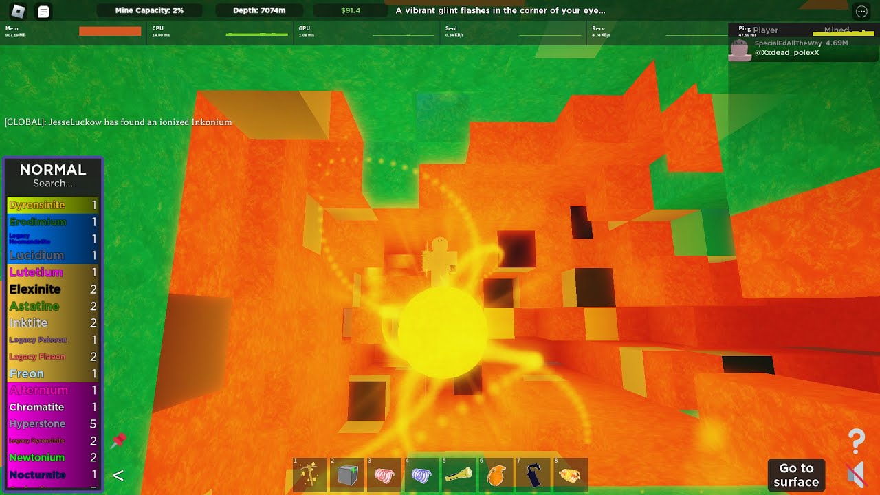 Finding Dyronsinite First Enigmatic (Roblox Rex: Reincarnated)