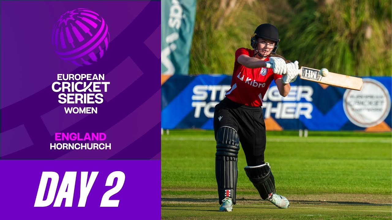 🔴 ECS-W England, Hornchurch, 2025 | Day 2 | 14 Jun 2025 | T10 Live Cricket | European Cricket