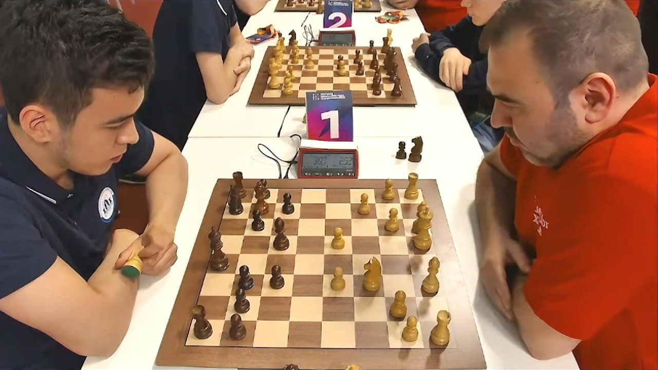 Shakhriyar Mamedyarov vs. Nodirbek Abdusattorov / FIDE World Blitz Team 2025 / Black Mustang Defence