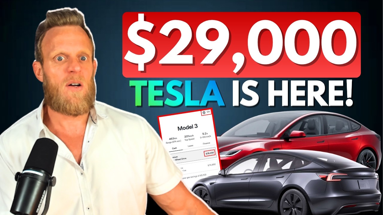 Tesla снизила цену на Model 3 Premium более чем на 50% в Канаде.