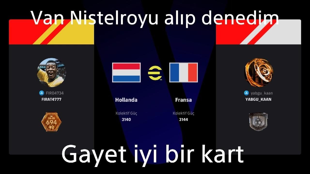 eFootball_2026 Ruut Van Nistelroy ile ilk maçlar