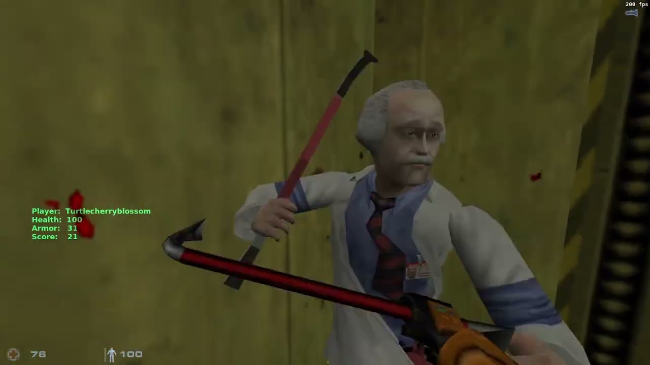 2 people play half life 1 co-op and fail alot