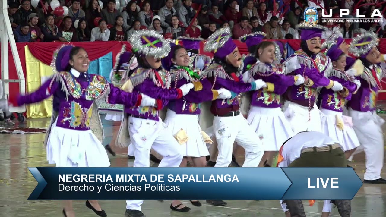 FESTI DANZA 2018 - NEGRERIA MIXTA DE SAPALLANGA (Derecho y Ciencias Políticas)