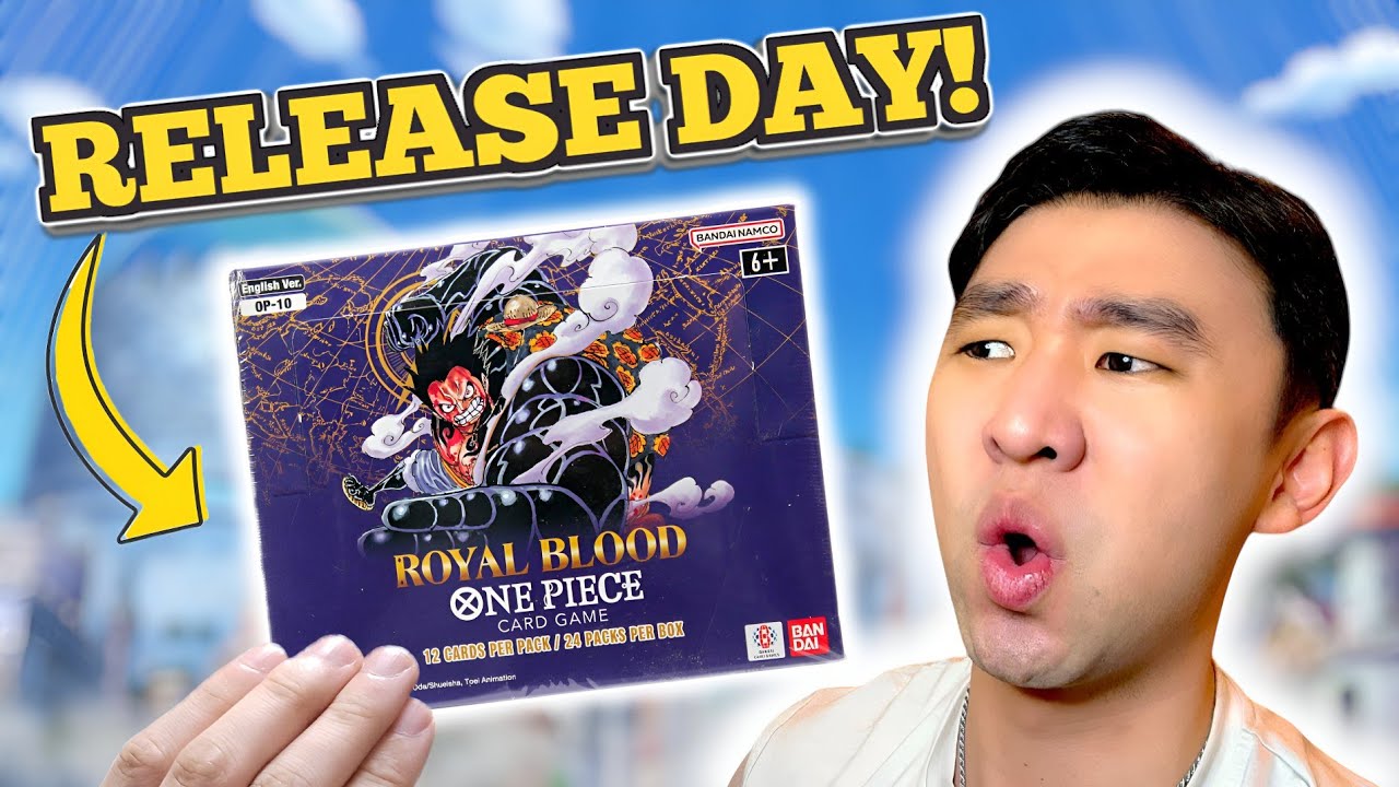 *OP10 - ROYAL BLOOD RELEASE DAY BOOSTER BOX OPENING! CAN WE LEAVE THE NO MANGA CLUB?!