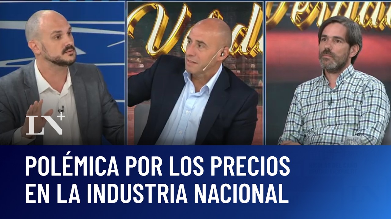 Impuestos y la caída de consumo golpean a la industria nacional: el debate entre Santurio y Del Caño