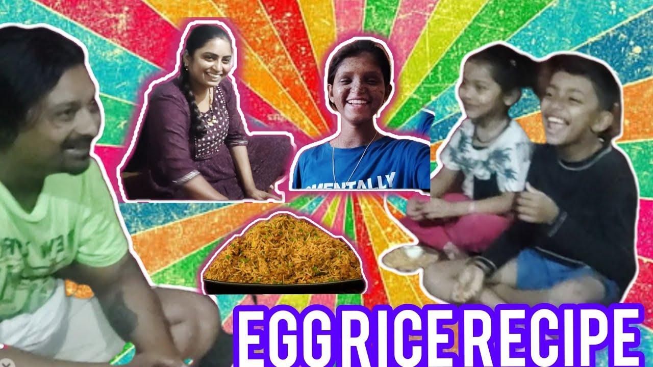 Mama style egg rice recipe , First  time nodi gays 😍👌